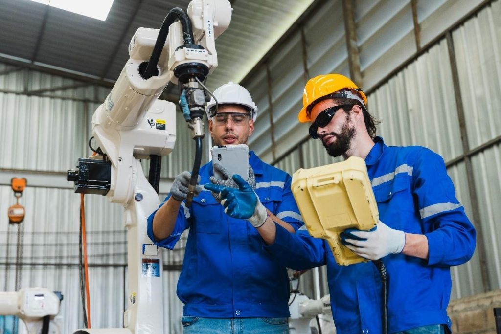 Robôs na indústria