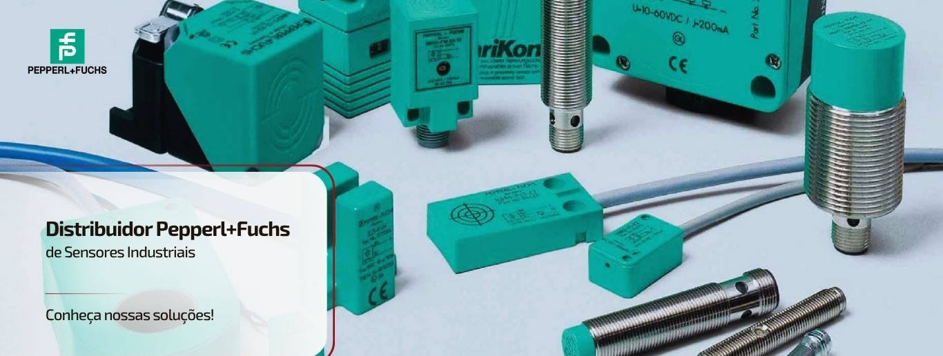 Distribuidor Pepperl+Fuchs de Sensores Industriais