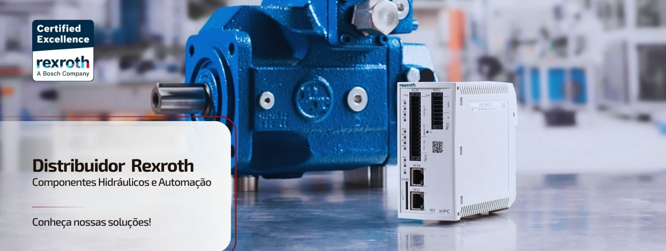 Distribuidor Rexroth de Componentes Hidráulicos e Automação